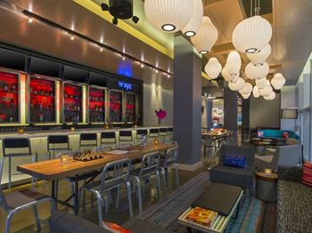 Resident access to the hotel bar - located on our 1st floor. Unwind after work with music, a full menu, and signature cocktails